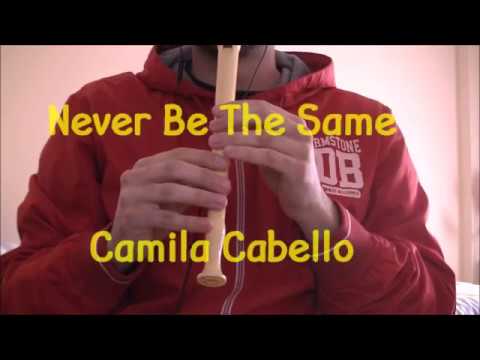 Never Be The Same - Camila Cabello / Flauta Dulce (NOTAS)