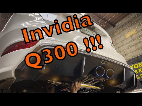 Invidia Q300 exhaust on a Focus ST