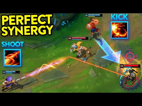THE POWER OF PERFECT TEAMWORK - 200 IQ Combos - League of Legends