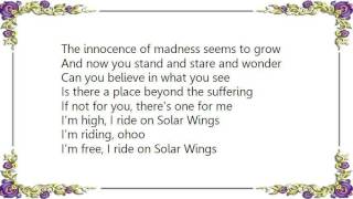 Iron Savior - Solar Wings Lyrics