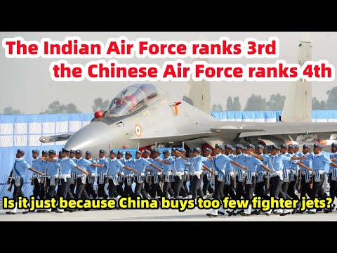 The Indian Air Force ranks above China's. Is it just because China buys too few fighter jets?