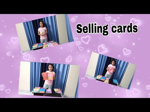 Nashita is selling many cards|selling card|Many cards|by Nashita