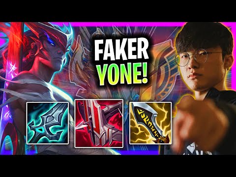 FAKER BRINGS BACK YONE! | T1 Faker Plays Yone Mid vs Irelia!  Season 2024