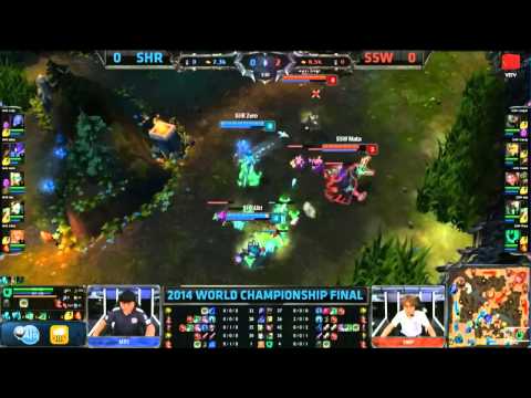 [Chung Kết LMHT  2014  Trận 1] SSW vs SHR [CKTG 2014][19 10 2014]