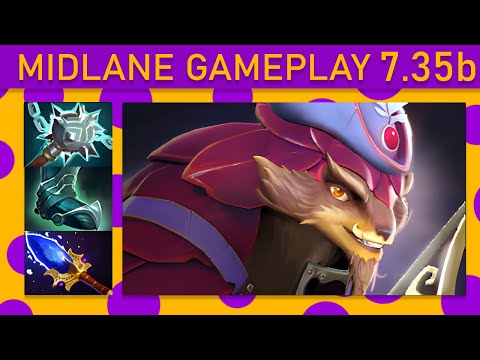 ⭐kasane Pangolier 20+ Kills! Mid Gameplay 7.35b - Dota 2 Top MMR
