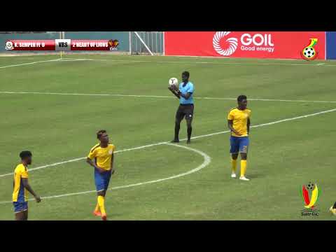 DIVISION ONE SUPER CUP | KOFORIDUA SEMPER vs HEARTS OF LIONS | 0 : 2 | Goals Highlights