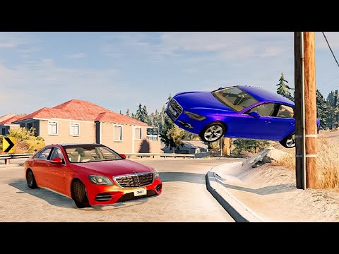 Dangerous driving and car crashes #1 | beamng drive