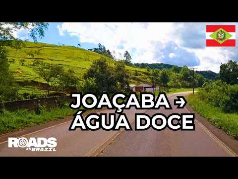 Joaçaba → Água Doce (SC) | Estrada e cidades do Meio-Oeste Catarinense | POV Drive 4K