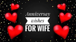 Marriage Anniversary Wishes For Wife ❤️| Marriage Greetings ❤️