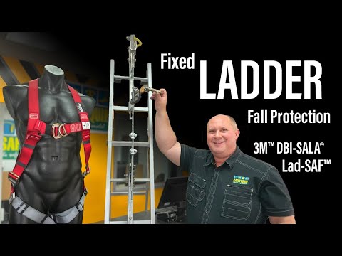 3M™ DBI-SALA® Lad-Saf™ Vertical Cable Safety System for Fixed Ladders, SafetyQuip Australia