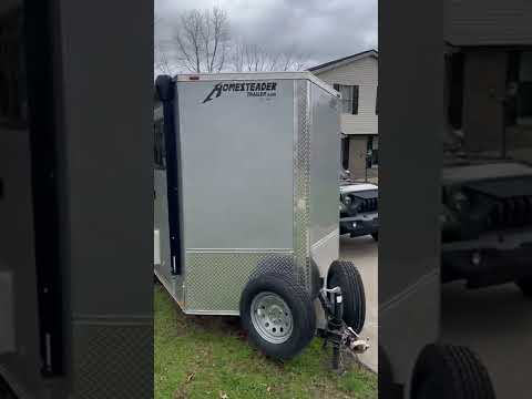6 x 12 Cargo Trailer Conversion. Build and inside slide show coming soon.   #camperbuild