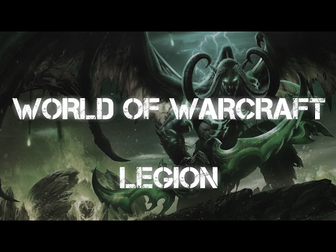 WoW Legion Gul'dan raid (with cinematic)