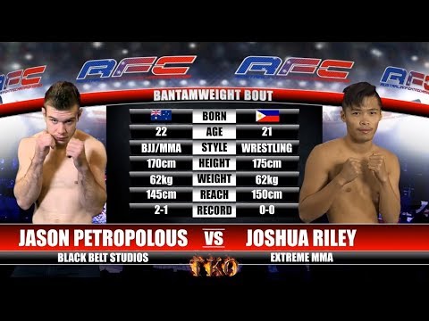AFC 15 - Bout No. 1 - Jason Petropolous Vs Joshua Riley - MMA Fight