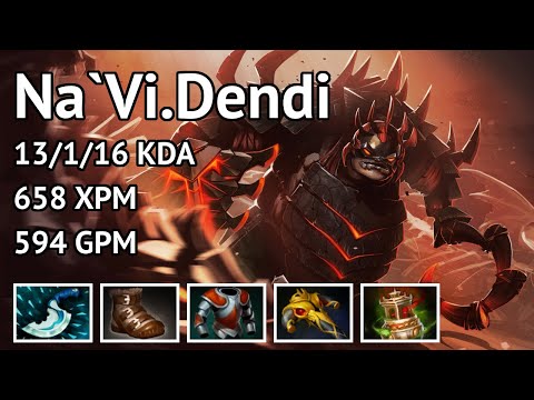 Dota Memories Na`Vi.Dendi - Pudge highlights - Game 3677478759 - Dota 2