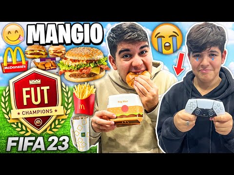 🍔🍟 MANGIO McDONALD'S per OGNI GOL SUBITO da CHRISTIAN in WEEKEND LEAGUE!! FIFA 23
