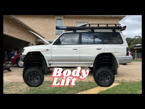 HOW TO : Pajero body lift install