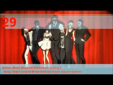 TrifDimis Top 10 episode 9 - My Top 50 Anime Endings Songs (Version 2)