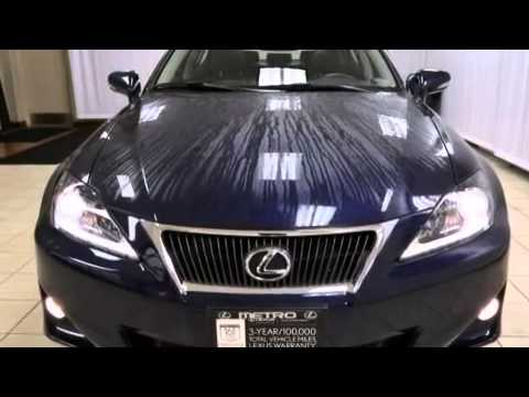 Certified 2011 Lexus IS 250 Cleveland OH 44135 STOCK : A1408
