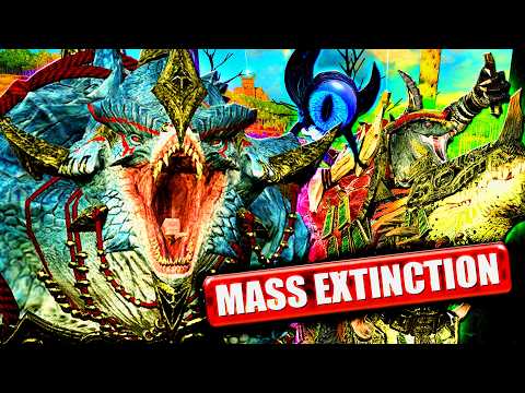 I Sent Lizardmen Riding Dinosaurs To Enforce Mass Extinction in Total War: Warhammer 3