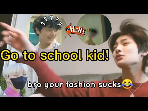 Yang Jeongin and his savage brother