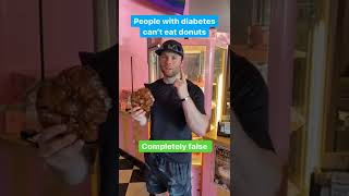 You CAN eat a donut while living with #diabetes