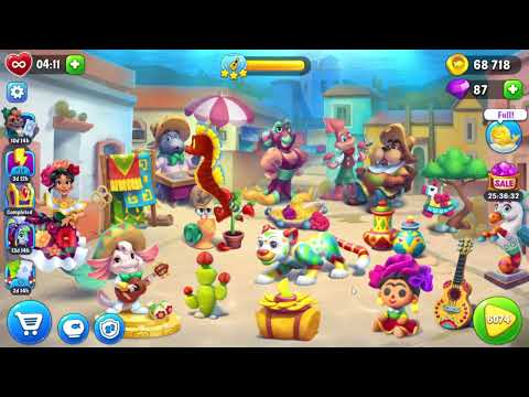 Fishdom 6074 Level - 18 moves - NO BooSTERS