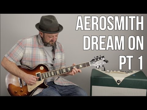How to Play "Dream On" by Aerosmith on Guitar - Guitar Lesson Part 1