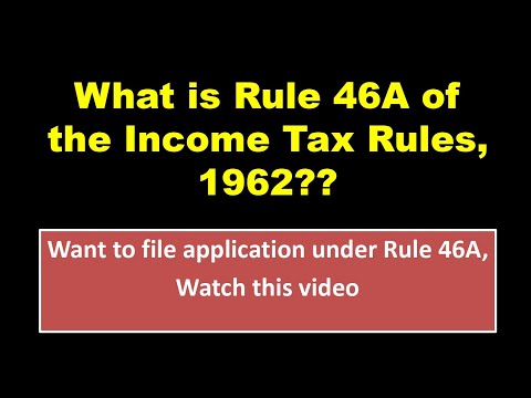 Rule 46A of the Income Tax Rules || Additional evidences before the CIT(A)