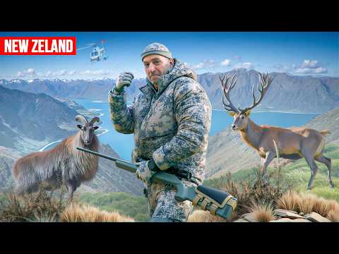 Trophy Hunting in New Zealand 2. Tahr, Chamois, Red Deer and Fallow Deer #hunting #trophyhunting