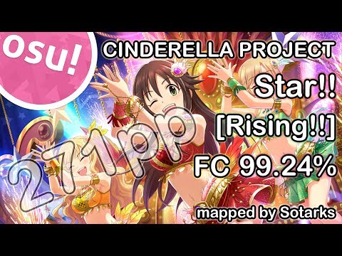 osu! | CINDERELLA PROJECT - Star!! [Rising!!] FC!!
