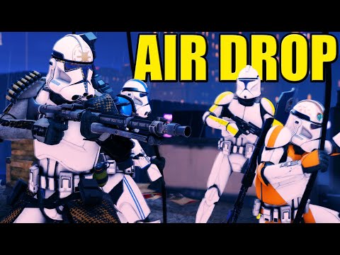 Clone Gunship AIR DROP into Battle! - XCOM 2: Clone Wars Conversion Mod S4E8