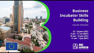 BIC Africa - Business Incubator Skills Training (Session 2 -  Part 1-2
