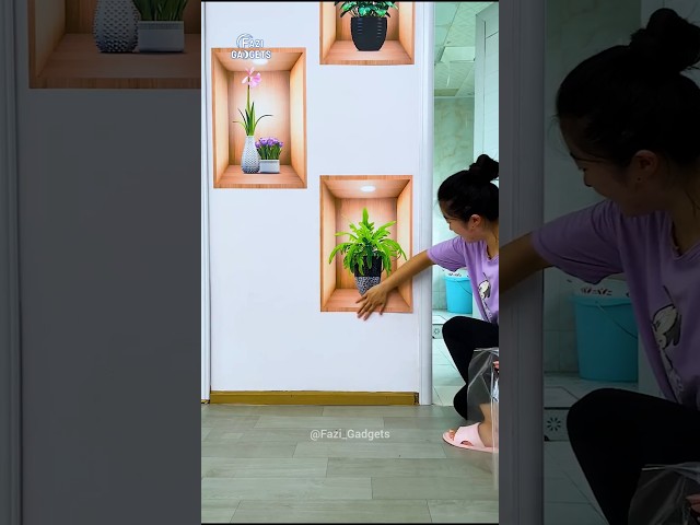 Vídeo relacionado con milaosk 3 Piezas Pegatinas de Pared 3d Vinilo Pared Plantas Verdes