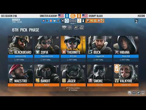 CCS Season 3 NA | Week 13 | Disrupt vs. Sinister Academy