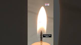 Zoom View Candle Flame || Class 8 Chapter 6 Science || Combustion & Flame #shorts