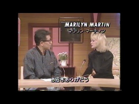 24 Marilyn Martin on a TV program in Japan