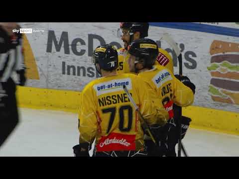 ICE Hockey League, 39. Runde: HC TIWAG Innsbruck – Die Haie – spusu Vienna Capitals 5:4 OT