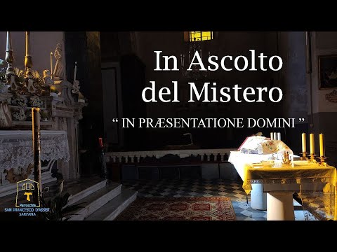 In Ascolto del Mistero “ In Præsentatione Domini ” ( D. Franco Pagano)