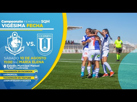 En vivo desde María Elena Club de Deportes Antofagasta vs U de Concepción