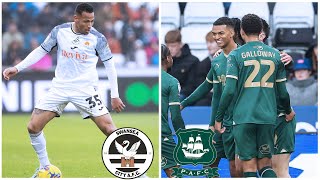 4K| Argyle win Away| Swansea City 0-1 Plymouth Argyle