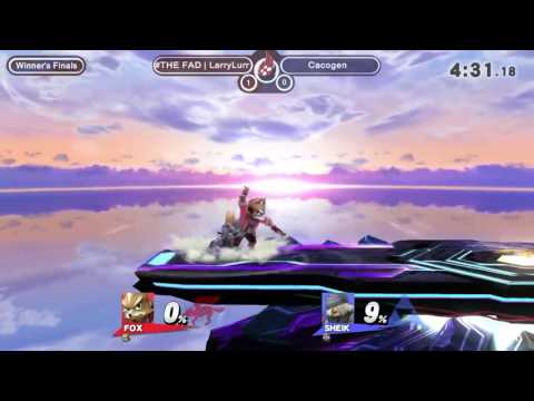 Christmas Eve Smash: Winner's Finals: #THE FAD | LarryLurr (fox) vs Cacogen (sheik)