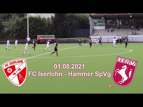 FC Iserlohn D1 vs. Hammer SpVg D1 -- Freundschaftsspiel -- 01.08.2021