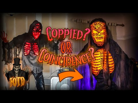 My Smoldering Ghoul prop vs SVI Smoldering ghoul prop | WHICH IS BETTER? (halloween prop comparison)