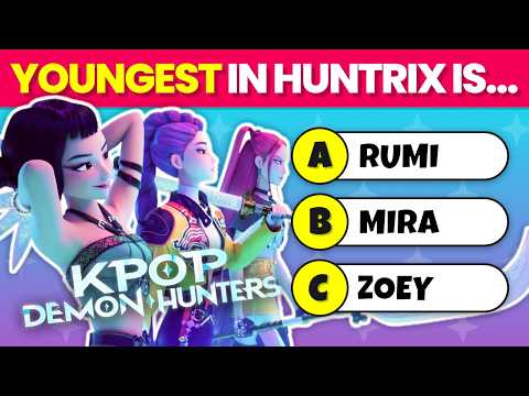 Only Super Fans Can Win! 🏆😈 | Ultimate KPop Demon Hunters Quiz #29