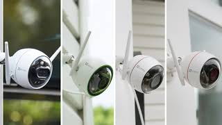 Video de EZVIZ Cámara exterior WiFi 1080p de 2 MP (H3c)