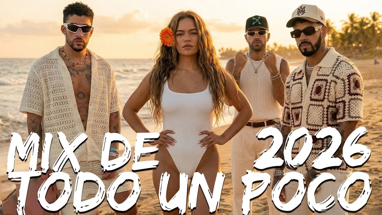 Sebastián Yatra, Manuel Turizo, Maluma, KAROL G, Shakira, Luis Fonsi, Enrique Iglesias, Bad Bunny,..