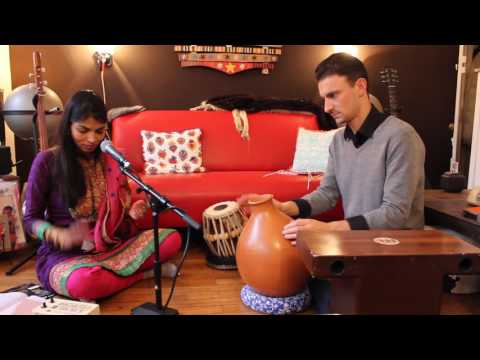 Carnatic song rehearsal by Matthias Labbe and Uma N. Rao in Paris, FRANCE