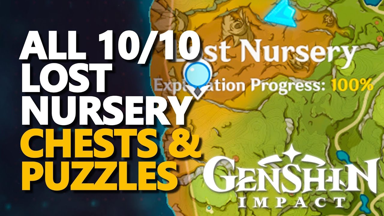 All Lost Nursery Chests Genshin Impact Hiijo
