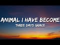 Three Days Grace Animal I Have Become Lyrics