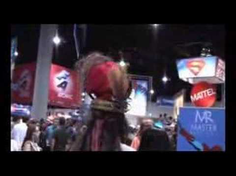 San Diego Comic con 2006 (Friday) with Jack Sparrow